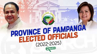 PROVINCE OF PAMPANGA ELECTED OFFICIALS 20222025  RY SEARCH [upl. by Rafaelita]