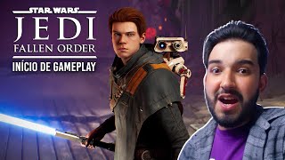 STAR WARS Jedi Fallen Order  INÍCIO ÉPICO  Gameplay em Português PTBR [upl. by Nehte]