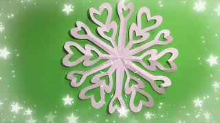 🎄🎄 DIY FIOCCHI DI NEVE DI CARTA 🎄🎄 COME FARE UN FIOCCO DI NEVE CON LA CARTA IN 3 MINUTI 🎄🎄 [upl. by Aihsakal]