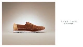 How To Wear  Brinton Craft Authentically Clarks [upl. by Demahum]