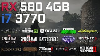 RX 580 4GB  i7 3770  16GB RAM in 2023  Test in 15 Games [upl. by Buttaro]