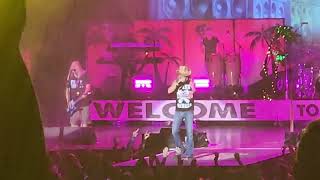 Bret Michaels Unskinny Bop Clip 8324 Ameris Bank Ampitheatre Alpharetta Ga [upl. by Attenyt87]