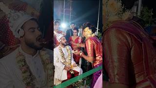 কি খাওয়ালাম বলো তো😱Jija saali funny wedding video😱😜 jija wedding shortvideo [upl. by Halian]