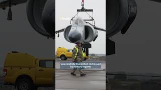 Iconic Royal Navy aircraft on 8000mile Falklands journey [upl. by Mendive322]