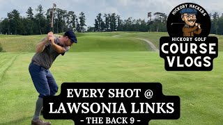 Lawsonia Links with Hickory Golf Clubs Part 2  Course Vlog 17 [upl. by Marlea]