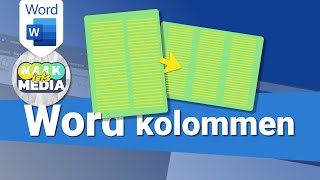 Word  Kolommen [upl. by Goto152]