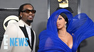 Cardi B Sparks Offset Breakup Rumors  E News [upl. by Nennahs]