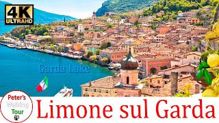 Limone sul Garda 🇮🇹 Lake Garda Gardasee Italy ❤️ Walking Tour 2022 may❤️ [upl. by Odelet147]