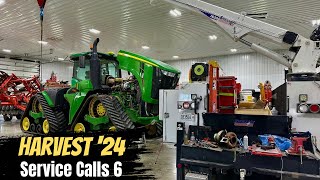 Harvest carnage updates and a John Deere 9620RX gets a new turbo [upl. by Goldshlag]