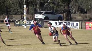 2024 Rd 13 Wahgunyah v Mitta part Ressies and Seniors [upl. by Nelyk]