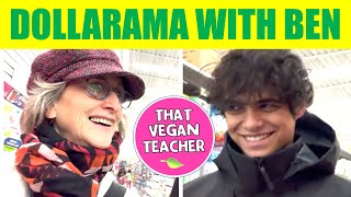 benoftheweek and That Vegan Teacher Look for Vegan Products at The Dollar Store [upl. by Niar408]