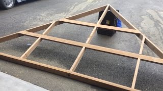 Pt 2 Costco Yardistry 12x14 Wood Gazebo CONSTRUCTION [upl. by Eedya355]