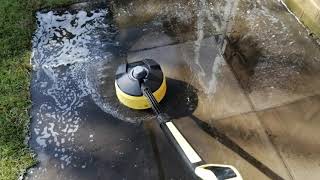 2021 karcher k4 patio cleaning [upl. by Akirahs287]