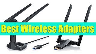 5 Best Wireless Adapters  Best USB WiFi Adapter For Gaming [upl. by Belicia]