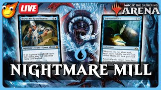 🔴 LIVE  Milling is a NIGHTMARE  Midweek Magic  Brawl MTG Arena [upl. by Glialentn]