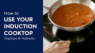 How to Use Your Induction Cooktop Displays amp Features [upl. by Marcellina]