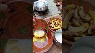 Banana new recipe food easyfoodtomakeathome [upl. by Anthiathia393]