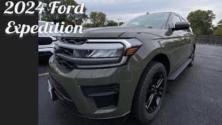 2024 Ford Expedition  Wild Green  First Look [upl. by Tupler]