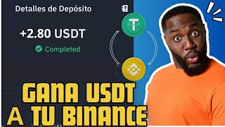 APLICACION PAGANDO GANA 280 USDT DIARIO COMO GANAR USDT CON INVERSION POR INTERNET [upl. by Yenhpad]