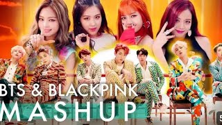 bts amp blackpink song mashup when the best kpop songs bts and blackpink song and dance dance kpop [upl. by Euqinna182]