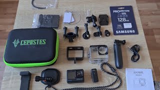 🇵🇱 Warszawa 2024 Polska Action Camera CRS40 5K 4K VIRAN CERASTERS CRS40 5K Unboxing 4K [upl. by Aetnahs]