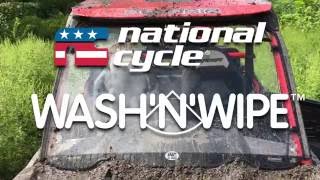 National Cycle WashnWipe™ SxS Windshields [upl. by Shakti264]