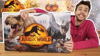 Giant Jurassic World Dominion Mystery Box  Review and Unboxing [upl. by Sal]