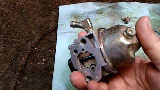 LCT Tiller engine carb problems Part 1 [upl. by Thorner]