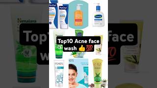 Best acne face wash Top 10 Acne washacnetreatment skincare skincaretips facewash [upl. by Javier149]