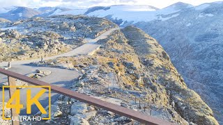 Geiranger Skywalk  Dalsnibba spectacular viewpoint Norway in 4K [upl. by Haela]