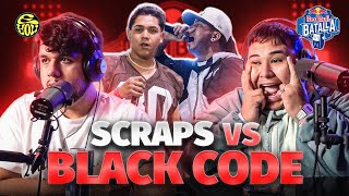 ¿LE VOLVIERON A ROBAR A BLACK CODE EN PERÚ  Reacción de BlackCode vs Scraps  Red Bull Perú  EYOU [upl. by Sims]