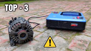 3 Simple Inventions with Car Alternator [upl. by Leanard847]