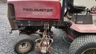 GovDeals Reelmaster 6500D mower [upl. by Ateikan]