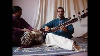 Pt Rajeev Janardan is playing madhya laya Tabla sangat pandit Vinod lele ji [upl. by Yseult]