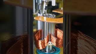 Wonderful motor winding production process😮 motor winding [upl. by Neelhsa167]