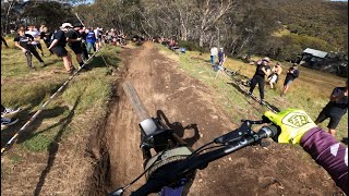 CANNONBALL DH QUALIFYING RUN Thredbo 2024 [upl. by Burnard]