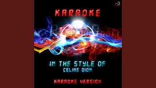 Ne Partez Pas Sans Moi Karaoke Version [upl. by Manuela147]