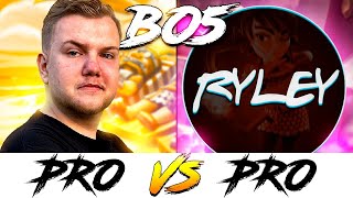 Pro vs Pro Ryley vs Surgical Goblin  Clash Royale [upl. by Morgenthaler588]