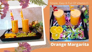 Orange Margarita 🍊 How To Make Easy Margarita [upl. by Eelyrag]