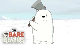 Baby Ice Bears Survival Skills  We Bare Bears  Cartoon Network [upl. by Mahtal]