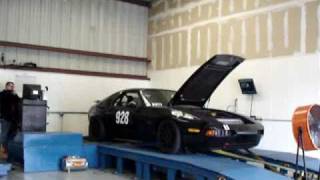 1989 Porsche 928S4 5 speed Dyno run [upl. by Ennadroj]