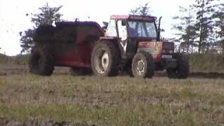 Fiat 11090s Muck Spreading [upl. by Yahs]