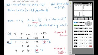 Find Zeros of Polynomial  Factor over Real amp Complex [upl. by Aniryt]