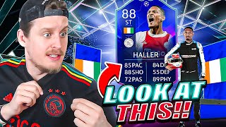 Haller but with PACE 88 TOTGS Haller Player Review FIFA 22 Ultimate Team [upl. by Seraphine]