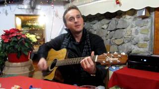 Edoardo Bennato Cover Lisola che non ce Live Voce e Chitarra By LL [upl. by Neila]