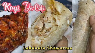 Adipoli Lebanese Shawarma and African Alfam  Koyi De Cafe Varikoli Kochi [upl. by Leinadnhoj]