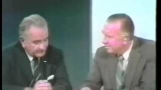 Apollo 11 The Space Program and World Peace  LBJ with Walter Cronkite at Apollo 11 Launch [upl. by Addie798]