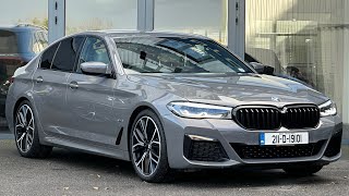 BMW 520D MSport Cream leather 2022 Berina Grey [upl. by Camey391]