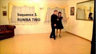 RUMBA TWOPartner Sequence DanceShanthie De Mel Clare amp Joe Dancercise2healthAustBrainTraining [upl. by Loggins504]