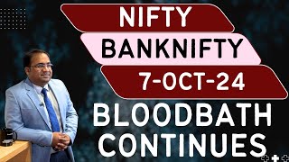 Nifty Prediction and Bank Nifty Analysis for Monday  7 October 24  Bank Nifty Tomorrow [upl. by Nyliram]